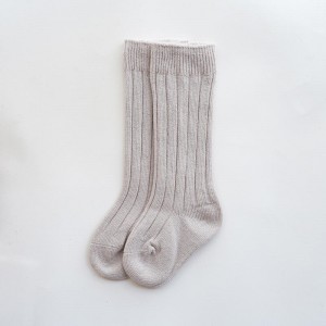 Calcetines de algodón hasta la rodilla para bebé invierno primavera