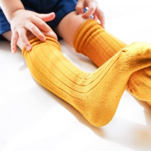 Βαμβακερές κάλτσες χειμωνιάτικης άνοιξης για μωρά ψηλά στο γόνατο
