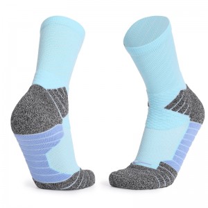 Custom Logo White Black Grey Breathable socks