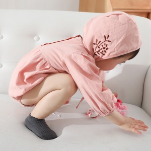 Proizvođač toddlers solid no show grips čarapa