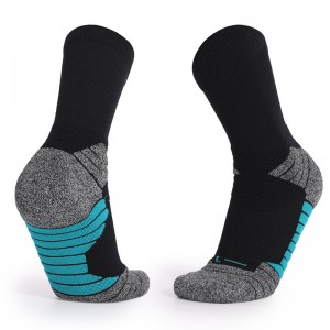 Custom Logo White Black Gray Breathable socks