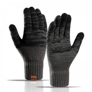 Unisex Touchscreen လက်အိတ် ဆောင်းရာသီ အနွေးထည် လက်အိတ်များ
