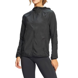 High quality lightweight breathable windbreaker jacket for women mountain