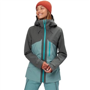 Fashion Design Professional Outdoor Waterproof ademend folslein fersegele naden Ski Jacket Snowboard