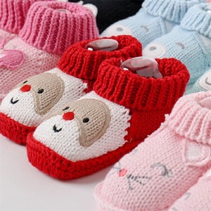 Floor Baby Socks Gantsilyo Sapatos ng Sanggol