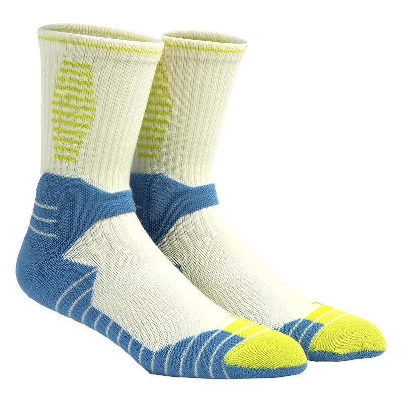 Terry prozračne teleće čarape za trčanje s prilagođenim logotipom
