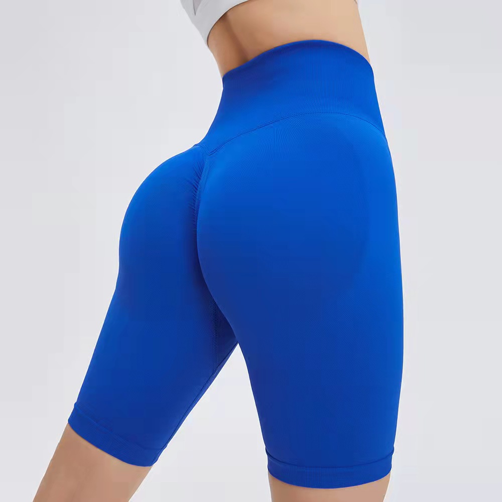 Lycra Yoga -housut naisten korkeavyötäröiset shortsit