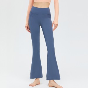 High-waisted yoga pants woman