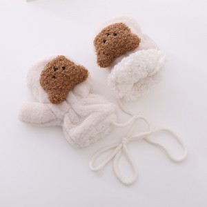 Нове топле рукавице за бебе са пуним прстима обложене флисом