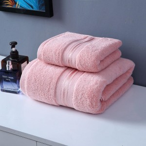 Conjunto de toalhas de banho barato no atacado