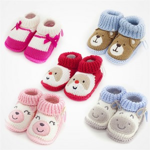 Floor Baby Kalzetti Crochet Baby Shoes