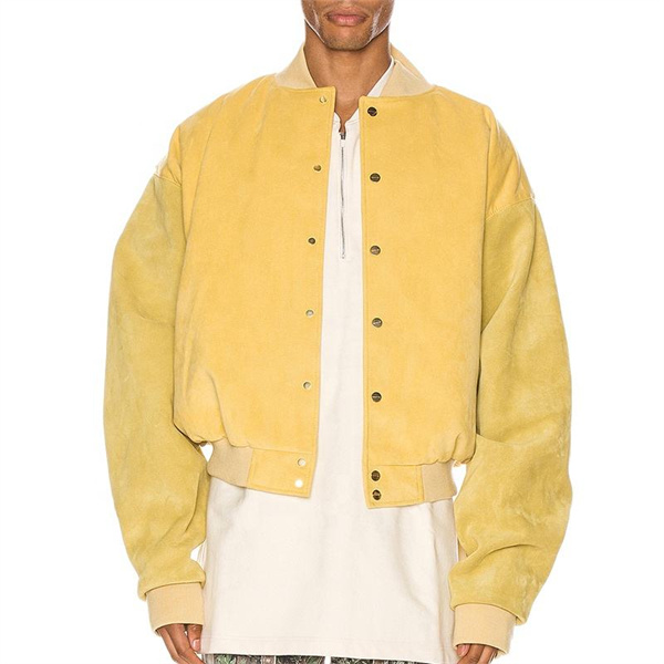 Windbreaker xhaketë kamoshi mbushje Xhaketë kamoshi Xhaketë e verdhë
