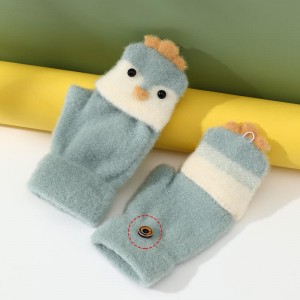 Warm Mittens Animal Cute Kids Gloves