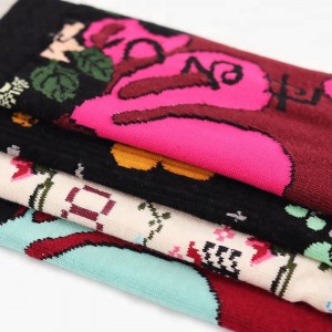 Çorape për femra Çorape lulesh me ngjyra me porosi