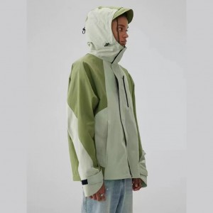 ຜູ້ຊາຍພູເຂົານ້ໍາສະກີ Jacket ລະດູຫນາວ Windbreaker ອົບອຸ່ນ Hooded Snowboarding Jackets Raincoat