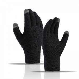 Tople pletene sportske rukavice protiv klizanja