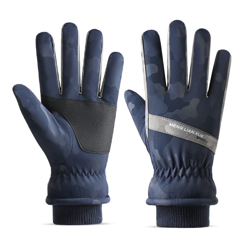 Winter Male Cycling Touch Screen  Waterproof Warm Gloves