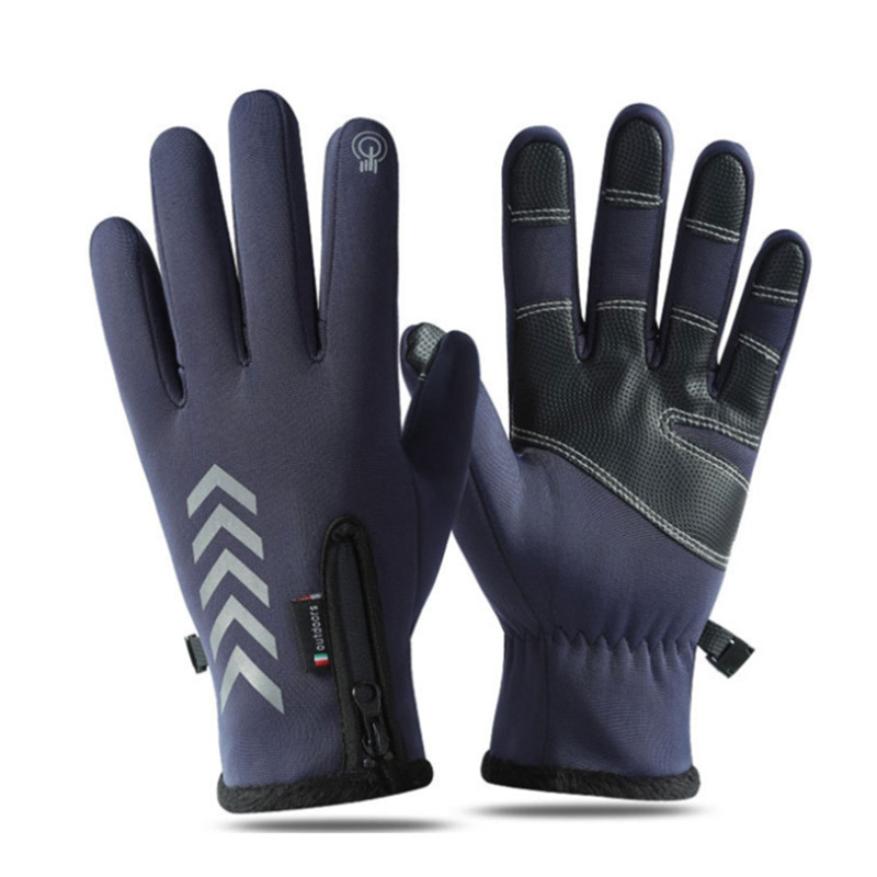 Winter men’s windproof waterproof  warm touch screen  gloves