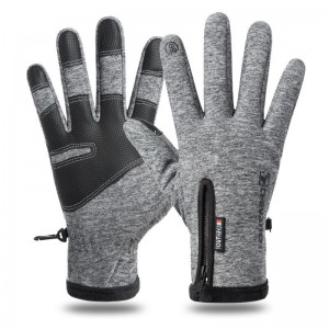 Mănuși de iarnă pentru bărbați, rezistente la vânt, cu ecran tactil cald, impermeabile