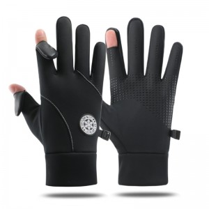 Termalne protizdrsne tople kolesarske rokavice za tek za zimo