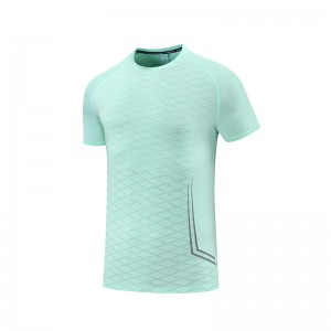 پیراهن ورزشی با الگوی چاپ با ارتجاعی بالا تی شرت های سفارشی