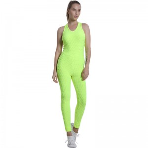 ຊຸດກິລາໂຍຄະຂອງແມ່ຍິງ Camouflage Fitness Push Up Workout Clothing Women's Sports Gym Pant Suit