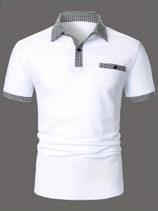 Vyriški laisvalaikio polo marškinėliai trumpomis rankovėmis Vyriški kvėpuojantys polo marškinėliai Vyriški drabužiai