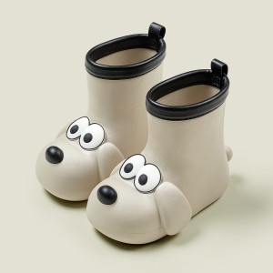 Botas de chuva infantis antiderrapantes impermeáveis ​​botas de chuva infantis sapatos de chuva para bebês