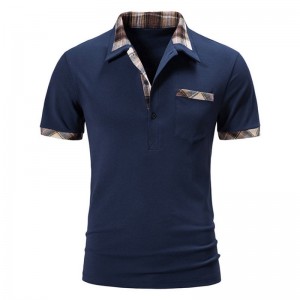 Men polo shirts OEM Custom Logo Embroidery Men Short Sleeve Plain Cotton Polo T Shirts