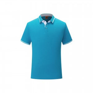 polo shirt short sleeve new model with a solid color short sleeve shirt casual business men