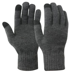 чоловічі теплі ручні в'язані рукавички з сенсорним екраном