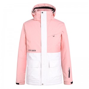 Waterproof Windproof Breathable Jinan Ski Jacket Women