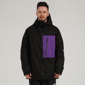 Lyžařská bunda Větruodolná Vodotěsné zimní zateplené kabáty