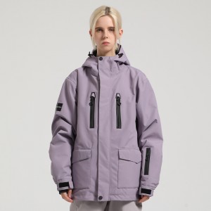 Jachetă de snowboard unisex. Jachetă de zăpadă impermeabilă