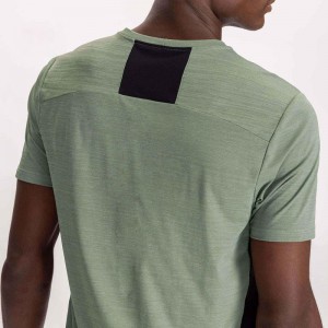 Niestandardowe logo Nowy projekt Lekka koszulka o mięśniach