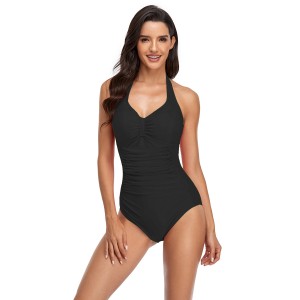 Ženski jednodijelni kupaći kostim Elegantni kupaći kostimi s rubovima za kontrolu trbuščića
