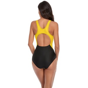 Women’s One Piece Swimwear Racerback Surf Suit Bathing Suit fitness swimwear