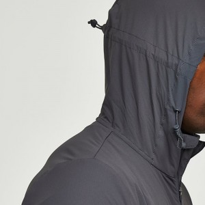 Outdoor Waterproof Windbreaker Running Training Wear Heat Strip Custom Men Windbreaker Jacket For Men