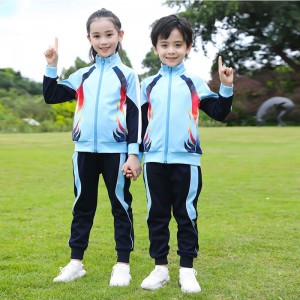 Customize Waterproof High Quality Student Uniform New Activity Sport Clothing Sets Digital Printing Girls And Boy School Uniforms