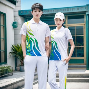 High Quality Custom Brand Unsex Short Sleeve Sportswear Suits Slim Fit School Uniform Blank Cotton Casual Business Golf Polo Shirt