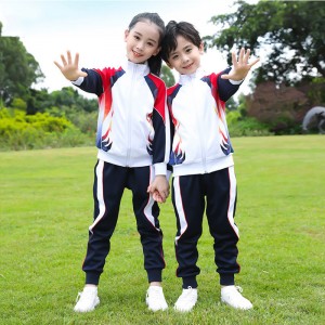 Customize Waterproof High Quality Student Uniform New Activity Sport Clothing Sets Digital Printing Girls And Boy School Uniforms