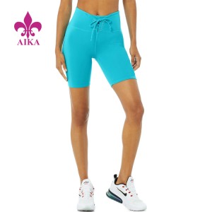 Quality Inspection for Yoga Sports Bra - 2021 New Popular Custom Brand Breathable Gym Wear Quick Dry Biker Shorts for Women – AIKA