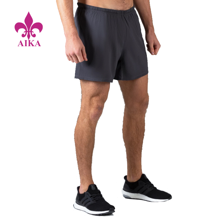 Top Suppliers Pants Apparel - 100 Polyester Best Quality Sports Shorts Athletic Running Shorts For Men – AIKA