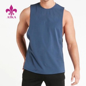 Buy Wholesale China Custom Modal Spandex Men's Round Neck Slim Fit  Sleeveless Tank Top Summer Breathable Undershirt & Modal Spandx Men's  Undershirt at USD 2.4