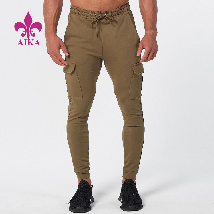 professional factory for Gym Yoga Pants - 2019 Winter Bottom Wear Fitness Sweat Pants Custom Joggers For Mens Sports – AIKA