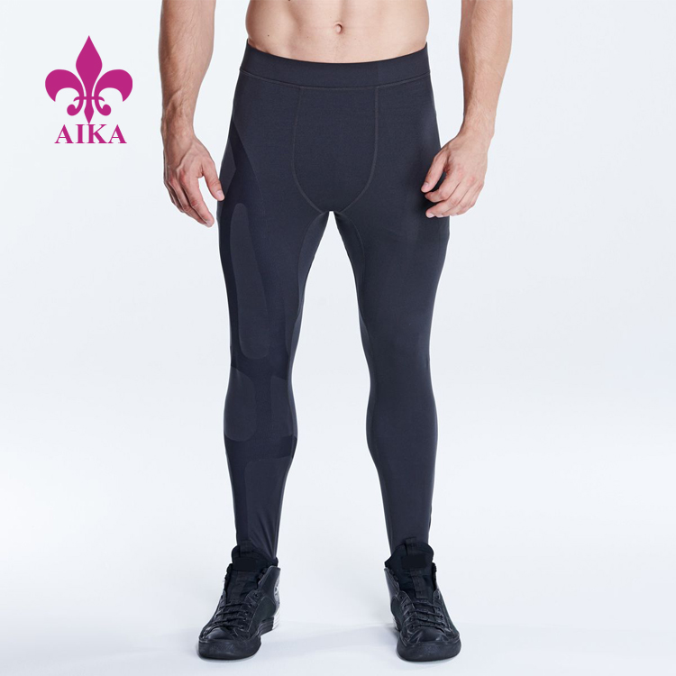 Wholesale Price Men Sportswear Apparel - High Quality Custom Supportive Compression Comfortable Breath Men Sports Leggings – AIKA