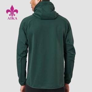 Factory selling Drawstring Track Pants – Custom High Quality Cotton Half Zip Fitness Mens Athletic Gym Wear Pullover Hoodies – AIKA