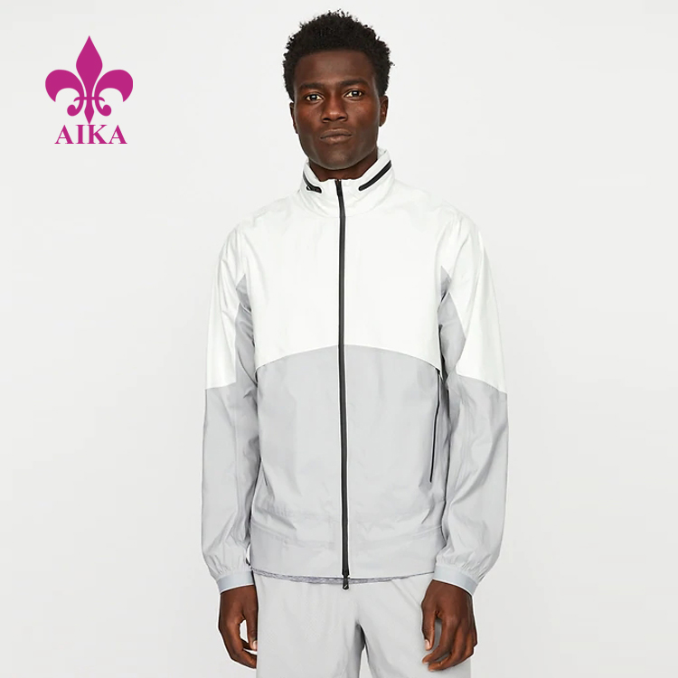 China New Product Pants Apparel - New Custom Lightweight Breathable Waterproof Polyester Fit Packable Men Jacket – AIKA