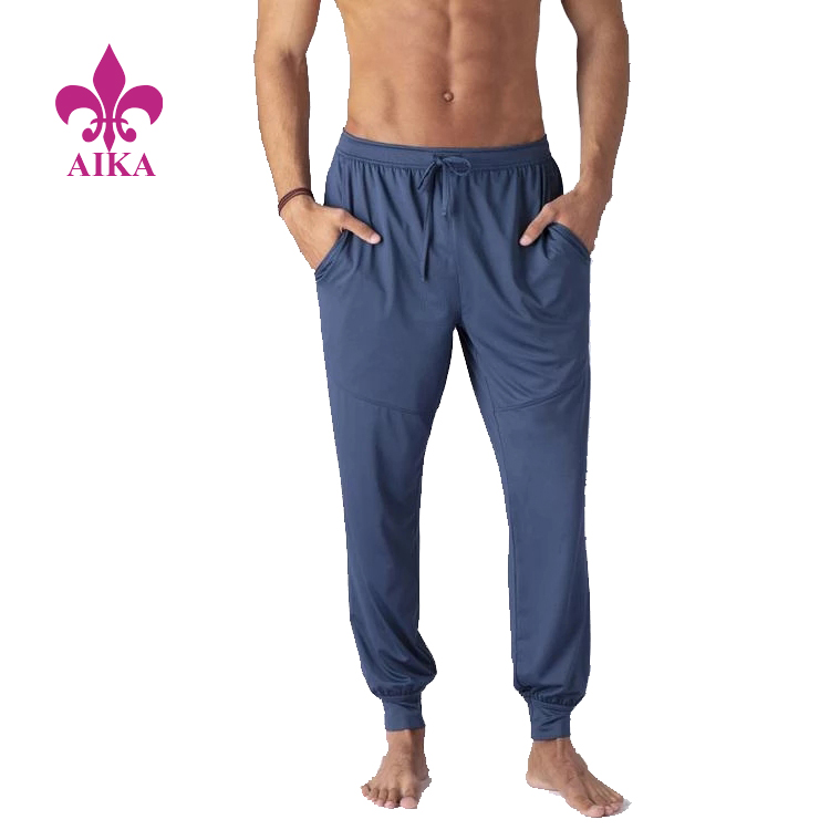 Wholesale Seamless Pants - High Quality Custom Modern Style Soft Breathable Lightweight Men Sports Joggers – AIKA