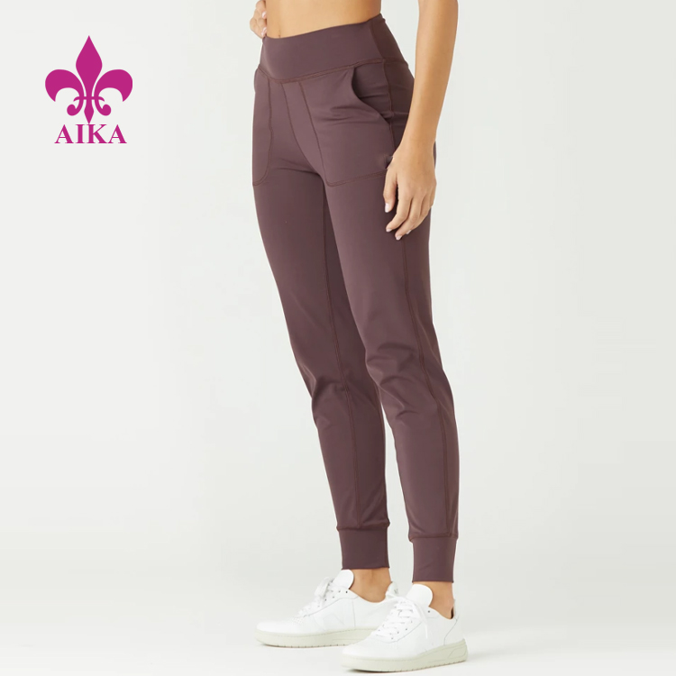 Fast delivery Women Yoga Pants - OEM Wholesale Ladies Gym Clothing Custom Made Tracksuit Joggers For Women – AIKA